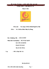 Đề tài Thiết kế mô hình đo và điều khiển nhiệt độ phòng sử dụng cổng nối tiếp