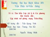 Đề tài Tìm hiểu lớp vật lý và các phương tiện truyền dẫn. lập trình mô phỏng mạng token ring