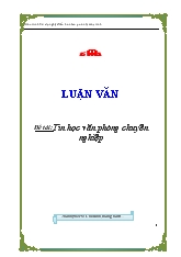 Đề tài Tin học văn phòng chuyên nghiệp