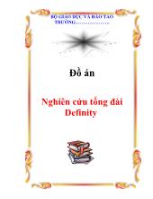 Đồ án Nghiên cứu tổng đài Definity