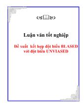 Luận văn Đề xuất kết hợp đột biến BLASED với đột biến UNVIASED