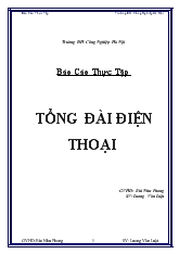 Nhiệm vụ xử lý các thông tin báo hiệu và điều khiển cảu tổng đài điện thoại