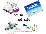 Thiết kế cơ sở dữ liệu quản lý bán hàng