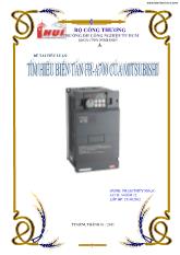 Tiểu luận Tìm hiểu biến tần FR - A700 của Mítubishi