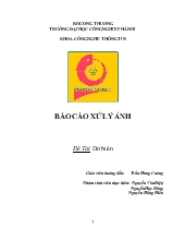 Xử lý ảnh - Dò biên