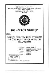Đề tài Nghiên cứu, tìm hiểu AT90S8535 và ứng dụng thiết kế mạch quang báo