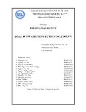 Đề tài Www.chuyenyeuthuong.com.vn (Môn học thương mại điện tử )