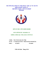 Đồ án Truyền động điện điều chỉnh tốc độ động cơ không đồng bộ 3 pha bằng biến tần