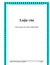 Luận văn Tổng quan về công nghệ wimax