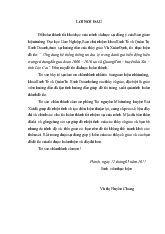 Ứng dụng hệ thống thông tin địa lý trong đánh giá biến động hiện trạng sử dụng đất giai đoạn 2000 – 2010 tại xã Quang Kim – Huyện Bát Xát – Tỉnh Lào Cai