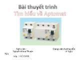 Bài thuyết trình Tìm hiểu về Aptomat