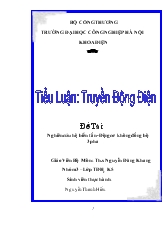Đề tài Nghiên cứu hệ biến tần-Động cơ không đồng bộ 3 pha