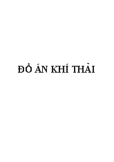 Đồ án Khí thải