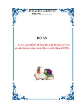 Đồ án Nghiên cứu, thiết kế kỹ thuật phân tập Không gian - Thời gian cho đường xuống của tín hiệu trong hệ thống WCDMA