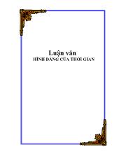 Luận văn Hình dáng của thời gian