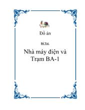 Nhà máy điện và trạm ba - 1