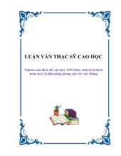 Tiểu luận Nghiên cứu điều chế vật liệu TiO2 biến tính kích thước nano mét và khảo sát khả năng quang xúc tác của chúng - 1 -