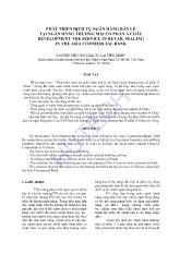 Phát triển dịch vụ ngân hàng bán lẻ tại ngân hàng thương mại cổ phần Á châu Development the service in retail selling in the asia commercial bank