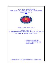 Tiểu luận Sự hình thành và phát triển xá hội học Đức cuối thế kỷ XIX đầu thế kỷ XX