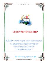 Đề tài Hình tượng nhân vật nho sinh và hình tượng nhân vật phụnữ trong “liêu trai chí dị” của Bồ Tùng Linh