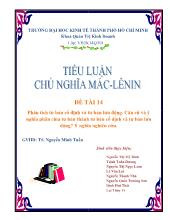 Phân tích tư bản cố định và tư bản lưu động - Căn cứ và ý nghĩa phân chia tư bản thành tư bản cố định và tư bản lưu động