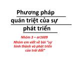 Phương pháp quán triệt của sự phát triển