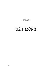 Báo cáo Kết quả khảo sát địa chất công trình nhà thí nghiệm hoá học