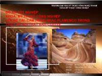 Đề tài Cảm hứng nhac flamenco trong thiết kế nội thất bar - Coffee