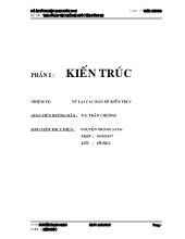 Đề tài Thiết kế Trụ sở làm việc khối nhà nước tỉnh Đồng Nai