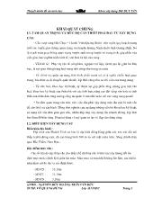 Đồ án Tầm quan trọng và mức độ cần thiết phải đầu tư xây dựng cầu