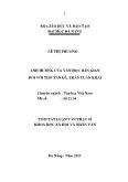 Luận văn Ảnh hưởng của văn học dân gian đối với thơ Tản Đà, Trần Tuấn Khải