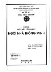 Luận văn Thiết kế ngôi nhà thông minh