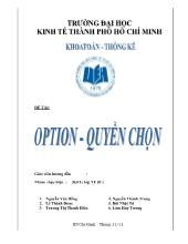 Đề tài Opton - Quyền chọn