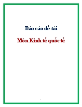 Hợp tác thương mại Việt Nam – Liên minh Châu Âu trong lĩnh vực dệt may trước và sau năm 1986