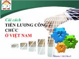 Cải cách tiền lương công chức ở Việt Nam