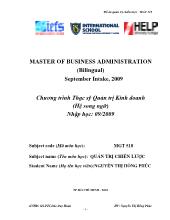 Đề xuất hoàn thiện chiến lược của Eximbank giai đoạn 2011-2015