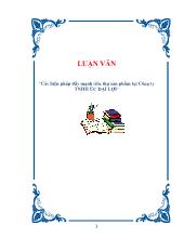 Luận văn Các biện pháp đẩy mạnh tiêu thụsản phẩm tại công ty TNHH Úc Đại Lợi