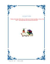Luận văn Những biện pháp nhằm nâng cao hiệu quảsửdụng lao động ởcông ty Sản xuất – Xuất nhập khẩu đầu tư thanh niên Hà Nội