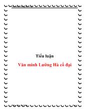 Tiểu luận Văn minh Lưỡng Hà cổ đại