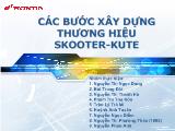 Các bước xây dựng thương hiệu skooter - Kute