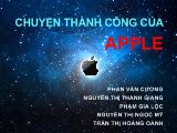 Chuyện thành công của apple