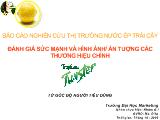 Đánh giá sức mạnh và hình ảnh/ ấn tượng các thương hiệu chính
