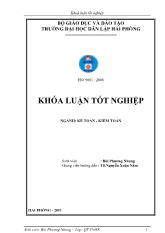 Kế toán tiêu thụ hàng hoá, xác định và phân phối kết quả kinh doanh tại công ty xăng dầu khu vực III