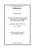 Luận văn Các nhân tố ảnh hưởng đến ý định sử dụng dịch vụ 3g: Nghiên cứu thực tiễn tại TP Đà Nẵng