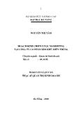 Luận văn Hoạch định chiến lược marketing tại công ty cổ phần kim khí Miền Trung