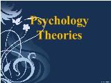 Psychology Theories