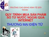 Quy trình mua sản phẩm số từ nước ngoài qua internet