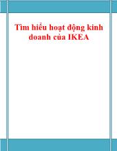 Tìm hiểu hoạt động kinh doanh của IKEA