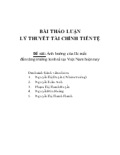 Ảnh hưởng của lãi suất đến tăng trưởng kinh tế tại Việt Nam hiện nay