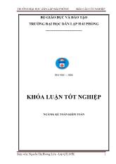 Hoàn thiện công tác kế toán doanh thu, chi phí và xác định kết quả kinh doanh tại Công ty TNHH Thương mại Dịch vụ Nam Cường